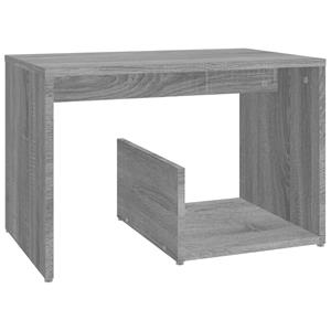 vidaXL Bijzettafel 59x36x38 cm bewerkt hout grijs sonoma eikenkleurig