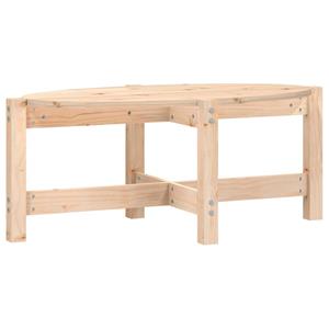 VidaXL Salontafel 87x48x35 Cm Massief Grenenhout