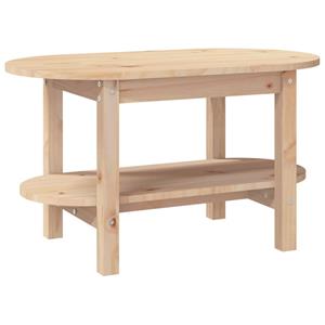 VidaXL Salontafel 80x45x45 cm massief grenenhout