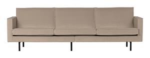 BePureHome 3-zits Bank Rodeo Velvet - Khaki