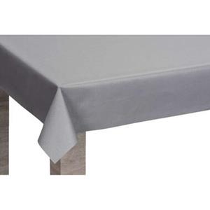 Leen Bakker Tafelzeil Guus - linnenlook grijs - 140 cm