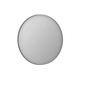 INK SP15 Spiegel - 80x4x80cm - rond - verzonken in aluminium kader - aluminium rvs geborsteld 8408573