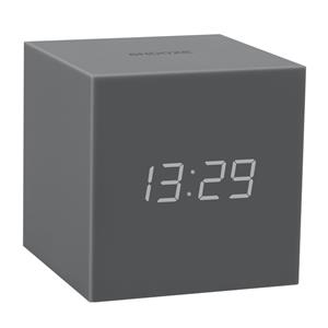  Gravity Cube Click Clock Grey