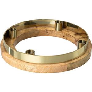 Creativ deco Kaarshouder Kerst versiering (1 stuk)