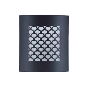 Lindby Mailo buitenwandlamp van aluminium, grijs