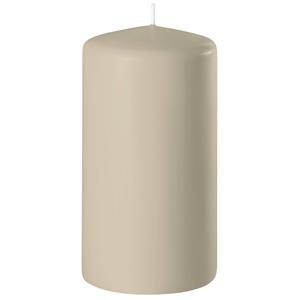 Enlightening Candles 1x Beige Cilinderkaars/stompkaars 6 X 8 Cm 27 Branduren tompkaarsen