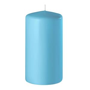 Enlightening Candles 1x Turquoise Cilinderkaars/stompkaars 6 X 10 Cm 36 Branduren tompkaarsen