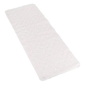Witte Anti-slip Badmat 35 X 97 Cm Rechthoekig - Badmatjes