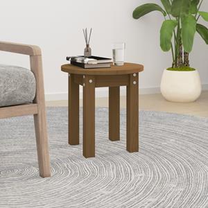 Vidaxl Couchtisch Honigbraun Ø 35x35 Cm Massivholz Kiefer