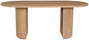 tomtailor Tom Tailor Ovale Eettafel Tessica Mangohout, 180 x 90cm - Bruin