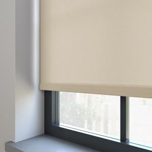 Decora Elektrisch Rolgordijn - Unicolour schelpwit