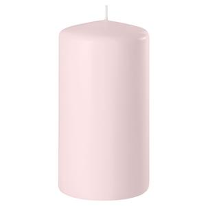 Enlightening Candles 1x Kaarsen lichtroze 6 x 8 cm 27 branduren sfeerkaarsen -