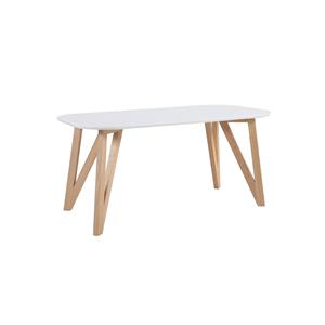 Huisenthuis.nl Eettafel Nikolaj Wit 200 cm