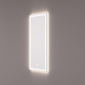 HIPP design 9001 rechthoekige spiegel 40x90cm met LED verlichting en spiegelverwarming