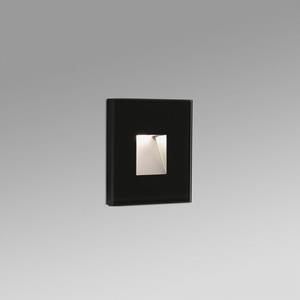 farobarcelona Dart Wandeinbauleuchte schwarz matt von faro