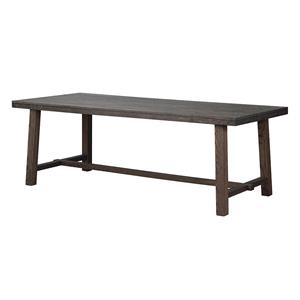 Rowico Home Brooklyn verlengbare houten eettafel donkerbruin - 220 x 95 cm