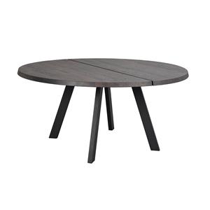 Rowico Home Fred houten eettafel donkerbruin - Ø 160 cm