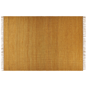 BELIANI Vloerkleed jute geel 160 x 230 cm LUNIA