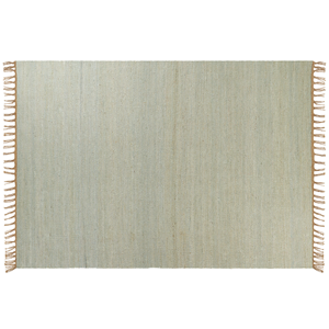BELIANI Vloerkleed jute groen 160 x 230 cm LUNIA