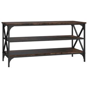 VidaXL Tv-meubel 100x40x50 Cm Bewerkt Hout Gerookt Eikenkleurig