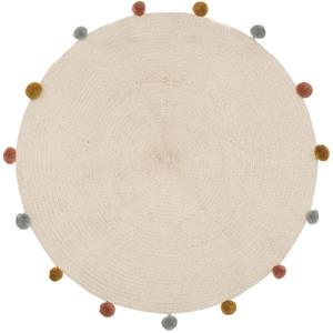 atmosphera Kinderteppich Pompons
