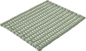 Kleine Wolke Badematte Loop, Höhe 12 mm, rutschhemmend beschichtet, fußbodenheizungsgeeignet, Badteppich, weiche Chenillequalität, gestreift