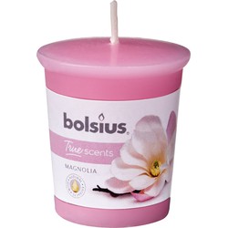 Bolsius 3 stuks Votive 53/45 rond True Scents Magnolia