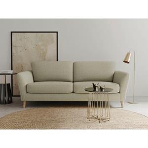 Home affaire 3-zitsbank Marseille in scandinavische stijl, in 3 stofkwaliteiten, met houten poten