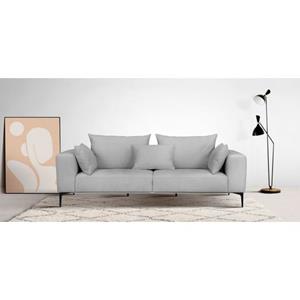 Guido Maria Kretschmer Home&Living 3-Sitzer "BENTE", mit schwarzen Metallfüßen
