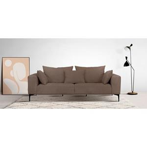 Guido Maria Kretschmer Home&Living 3-Sitzer "BENTE", mit schwarzen Metallfüßen