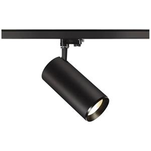 SLV NUMINOS XL LED-Schienenstrahler 3phasig LED fest eingebaut 36W Schwarz