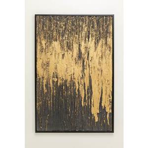 Kare Design Schilderij Abstract Black 80x120cm