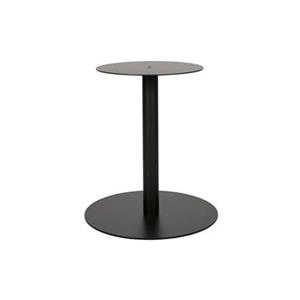 Woood Tablo Ronde Poot - Metaal - Zwart - 73x64x64