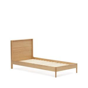 Kave Home Bed Lenon Eikenhout - Bruin