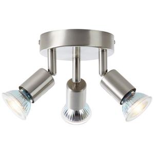 Baseline plafondspot Parma chroom 3xGU10
