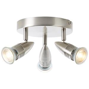 Baseline plafondspot Milano chroom 3xGU10 5W