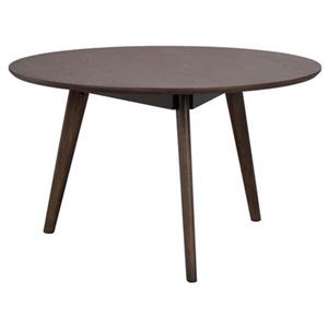 Rowico Yumi Ronde Salontafel - Ø90 X H48 Cm - Donkerbruin Hout