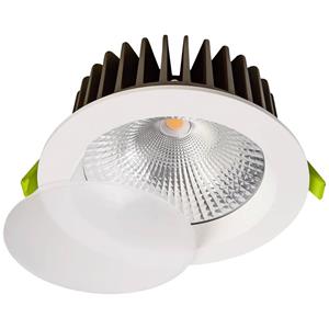 dekolight Deko Light 565180 COB 130 LED-Einbauleuchte EEK: G (A - G) LED fest eingebaut 18.50W Verkehrsweiß (