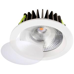 dekolight Deko Light 565185 COB 210 LED-inbouwlamp Energielabel: G (A - G) LED vast ingebouwd 37 W Verkeerswit (RAL 9016)
