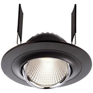 dekolight Deko Light 565203 Saturn LED-inbouwlamp Energielabel: G (A - G) LED vast ingebouwd 7 W Zwart