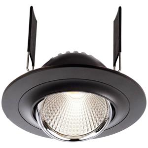 dekolight Deko Light 565203 Saturn LED-Einbauleuchte EEK: G (A - G) LED fest eingebaut 7W Schwarz