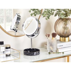 Beliani SAVOIE Make-up spiegel Zilver