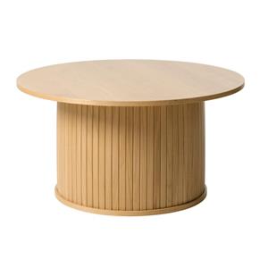 Olivine Lenn houten salontafel naturel - Ø90 cm