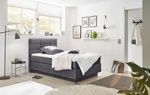 Ed Exciting Design Boxspringbett Covina B, (4 St.), inkl. einem schwebenden Bettkasten