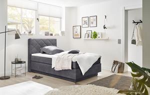 Ed Exciting Design Boxspringbett Covina C, (4 St.), inkl. einem schwebenden Bettkasten