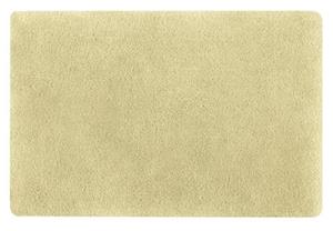 Spirella badkamer vloer kleedje/badmat tapijt - hoogpolig en luxe uitvoering - beige - x 60 cm - Microfiber -
