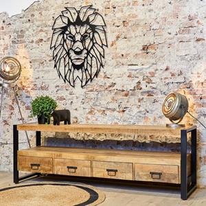 Max Wonen Tv meubel Britt met lades | Industrieel | 180 cm