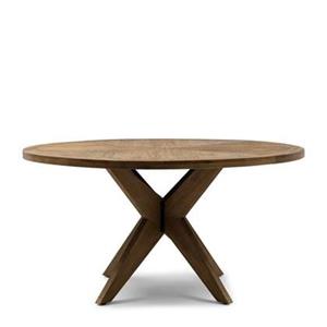 Rivièra Maison Maison Tuintafel rond - Portland Dining Table Dia 150 - Bruin