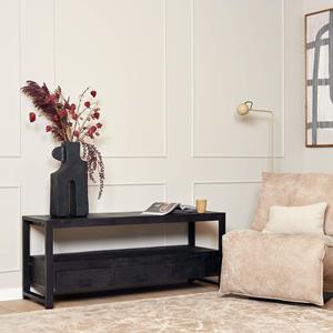 Benoa Zwart tv meubel Britt Black met lades | 150 cm
