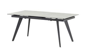 Keramik-Esstisch ausziehbar  Talia ¦ beige ¦ Maße (cm): B: 89,6 H: 76  - Möbel Kraft